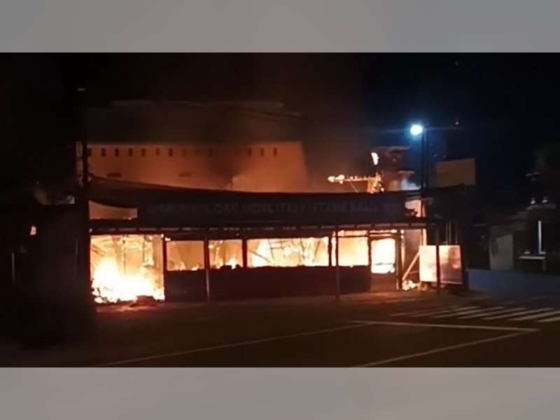 Sebuah Warung Makan di Balen, Bojonegoro Terbakar, Kerugian Capai Rp 100 Juta