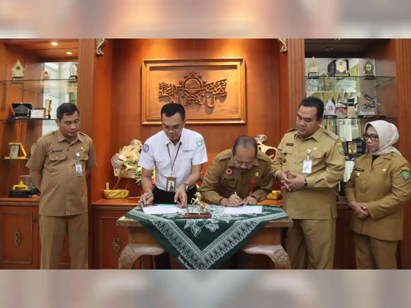 Tandatangani Perjanjian Kerja Sama, RS Randublatung, Blora Siap Layani Pasien BPJS