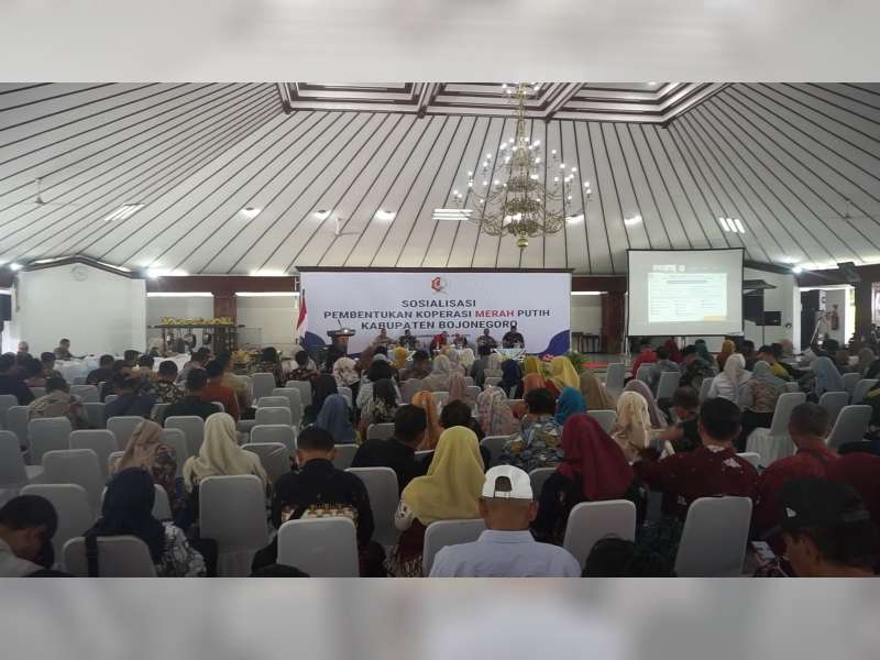 Pemkab Bojonegoro Telah Rampungkan Pendirian Koperasi Desa Merah Putih di 430 Desa dan Kelurahan