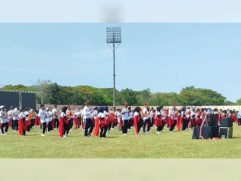 Penampilan 2.025 Penari ‘Api Kayangan Merah Putih’ di Bojonegoro Bakal Pecahkan Rekor MURI