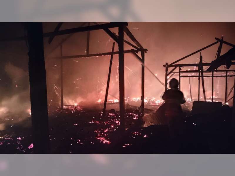 3 Rumah Warga Kedungadem, Bojonegoro Terbakar, Kerugian Capai Rp 245 Juta