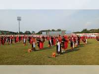 2.025 Penari ‘Api Kayangan Merah Putih’ di Bojonegoro Pecahkan Rekor MURI