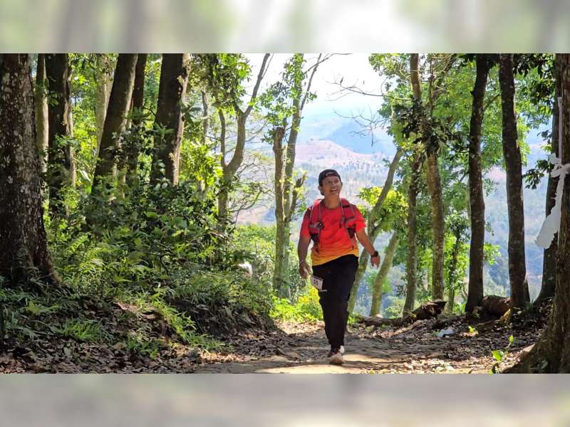 Angkat Potensi Wisata Alam, Komunitas Upluk Runner di Bojonegoro Gelar ‘Fun Trail Run Gunung Pandan’