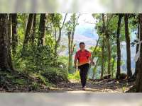 Angkat Potensi Wisata Alam, Komunitas Upluk Runner di Bojonegoro Gelar ‘Fun Trail Run Gunung Pandan’