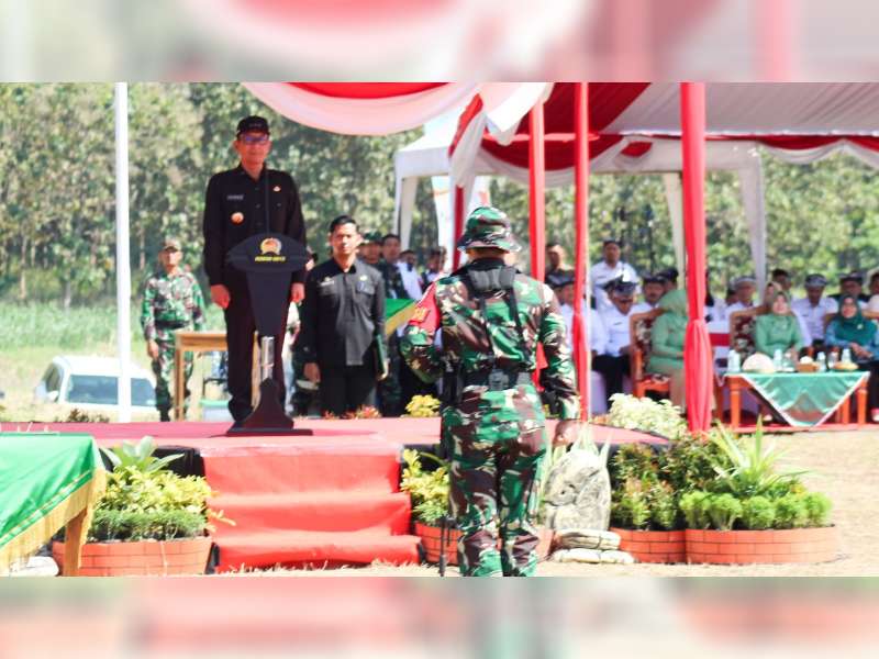 Bupati Buka TMMD 125 di Bojonegoro, Sinergi TNI dan Masyarakat Dorong Pemerataan Pembangunan Desa