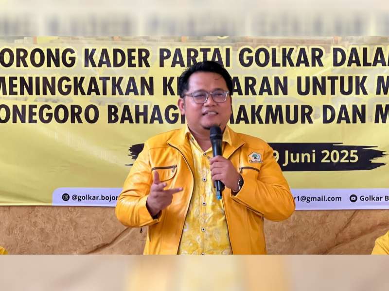 Mengenal Ahmad Supriyanto, Kader Muda Potensial Partai Golkar Bojonegoro