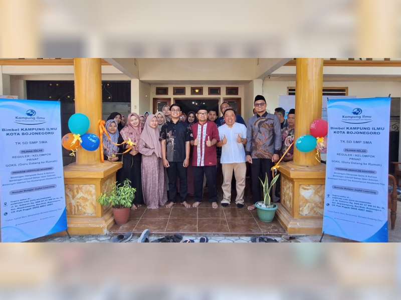 Bimbel Kampung Ilmu Kota Bojonegoro Dibuka