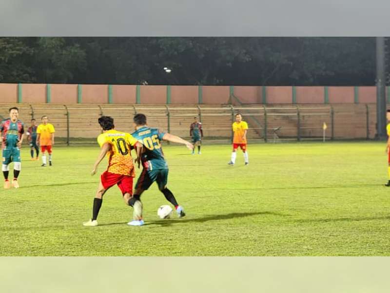Laga Persahabatan, Kejari Bojonegoro FC Kalahkan Jurnalis Bojonegoro FC 2-1