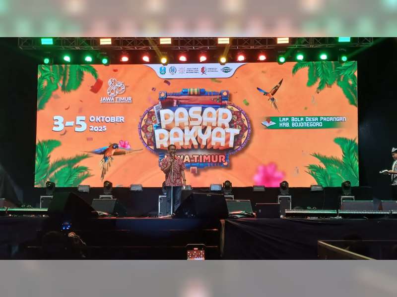 Pasar Rakyat di Padangan, Bojonegoro Meriahkan HUT Ke-80 Provinsi Jawa Timur
