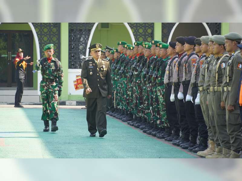 Kodim 0813 Bojonegoro Gelar Upacara HUT ke-80 TNI Tahun 2025