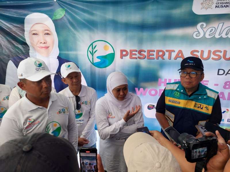 Gubernur Jatim Ajak Ubah Cara Pandang Terhadap Sungai: Halaman Depan Kehidupan