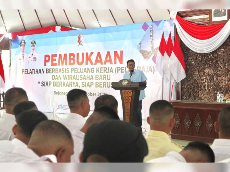 Pemkab Bojonegoro Gelar Pelatihan Berbasis Peluang Kerja dan Wirausaha Baru Tahap II Tahun 2025