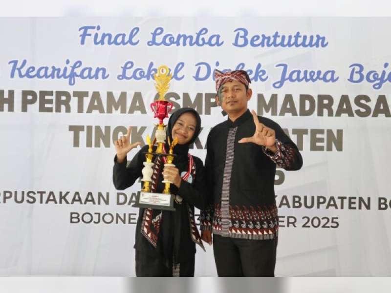 Latihan Serius Berujung Manis, Nyafica Juarai Lomba Bertutur tentang Nilai Hidup Orang Samin