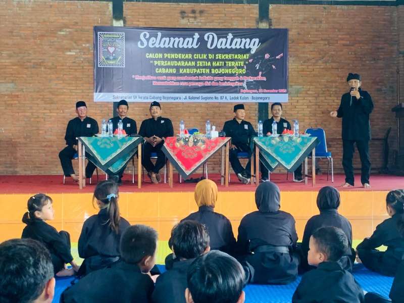 SH Terate Cabang Bojonegoro Resmi Buka Program Latihan Pencak Silat Usia Dini