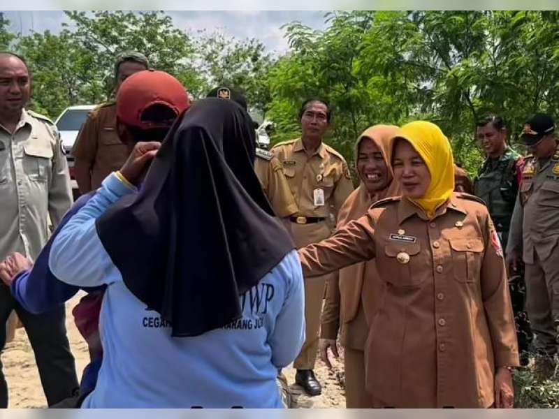 Wabup Bojonegoro Tinjau Kesiapan Pembangunan Infrastruktur Jalan di Desa Pragelan