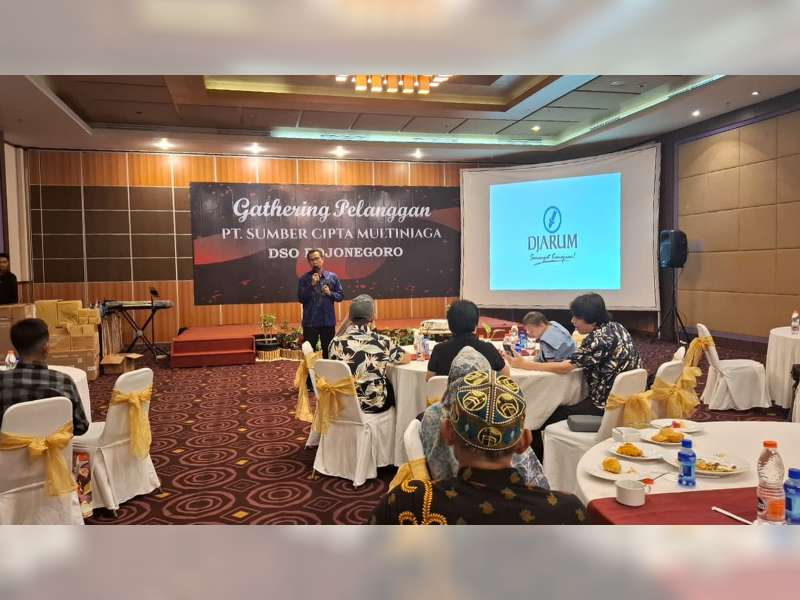 Jalin Silaturahmi, PT Sumber Cipta Multiniaga DSO Bojonegoro Gelar Gathering Pelanggan