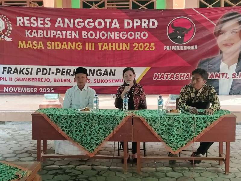 Reses Natasha Devianti, Serap Aspirasi di Sukosewu Bojonegoro