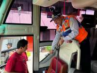 Ramp Check Armada Bus di Bojonegoro, Pemerintah Pastikan Keselamatan Perjalanan Nataru