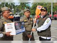 Bupati Blora Pimpin Apel Kesiapsiagaan Bencana Menghadapi Musim Hujan 2025/2026 ‎