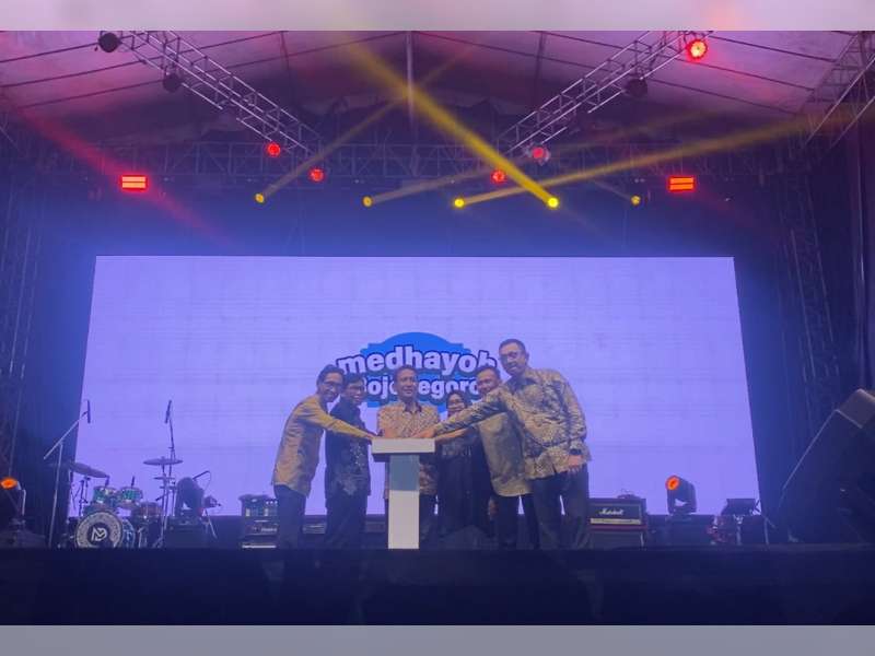 Bupati Wahono Kenalkan Logo Baru Medhayoh Bojonegoro di Festival Banyu Urip 2025