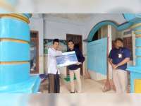 BPJS Kesehatan Bojonegoro Beri Bantuan pada Pondok Pesantren Al-Ishlah Desa Simo, Tuban