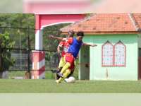 Jurnalis Bojonegoro dan Pertamina EP Sukowati Pererat Hubungan lewat Olahraga Bersama