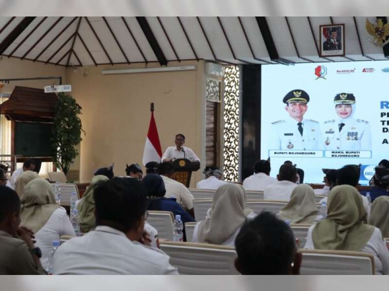 Pemkab Bojonegoro Bojonegoro Perkuat Sinergi Trantibumlinmas melalui Peluncuran Aplikasi Gatramas