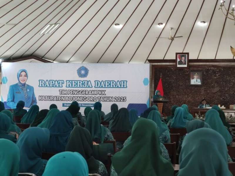 PKK Bojonegoro Perkuat Komitmen sebagai Motor Penggerak Kesejahteraan Keluarga