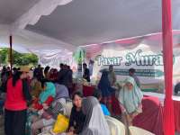 Pasar Murah Disperindag Jatim di Bakorwil Bojonegoro Diserbu Warga