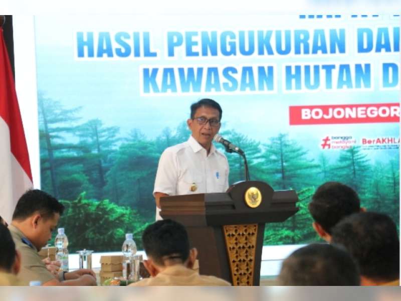 Pemkab Bojonegoro Gelar Rapat Bahas Batas Kawasan Hutan untuk Dukung Reformasi Agraria