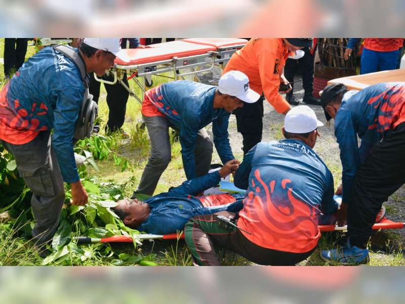 Perkuat Kesiapsiagaan Bencana, Pertamina EP Cepu Zona 12 bersama Ademos Gelar Pelatihan Destana