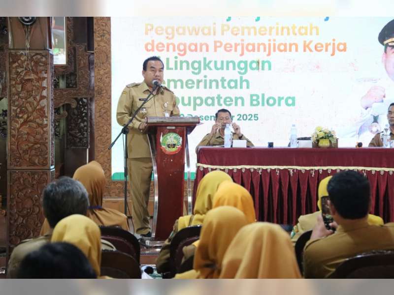 Bupati Blora Perpanjang Kontrak 286 PPPK hingga 2030