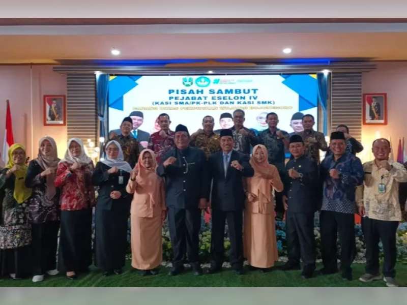 Pergantian Kepemimpinan di Cabdindik Bojonegoro-Tuban, Komitmen Baru Tingkatkan Kualitas Pendidikan