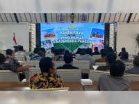 Pemkab Bojonegoro Ikuti Acara Panen Raya dan Pengumuman Swasembada Pangan Nasional secara Daring