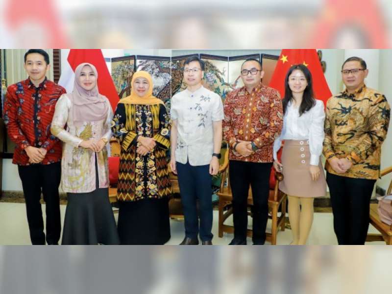 Gubernur Khofifah Perkuat Kerja Sama dengan Tiongkok di Bidang SDM dan Perdagangan