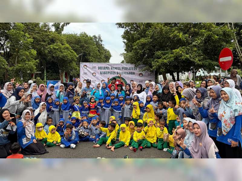 Kolaborasi Literasi di CFD Bojonegoro Hadirkan Ruang Baca Nyaman dan Menyenangkan untuk Anak-Anak