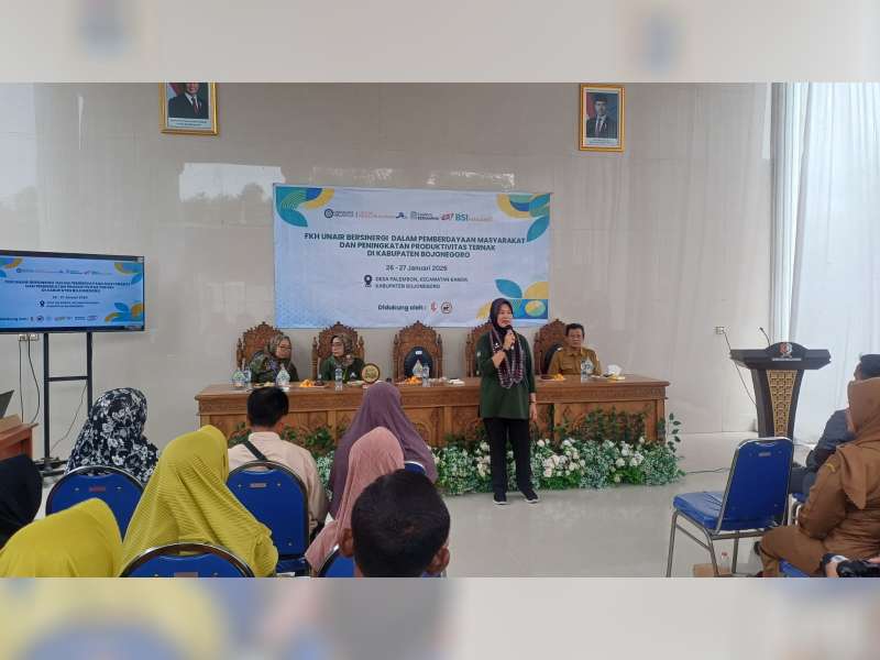 FKH Unair Dampingi Desa Palembon, Bojonegoro sebagai Desa Binaan Ternak Bebek