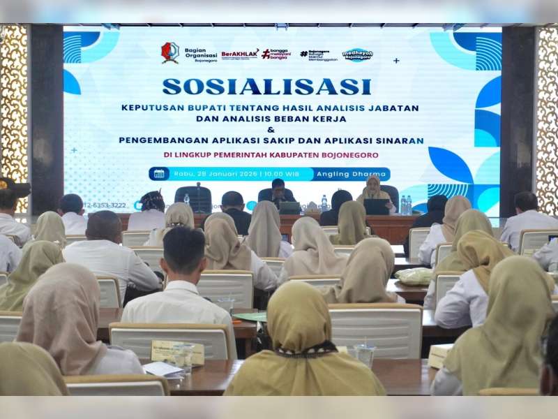 Optimalkan Kinerja Birokrasi, Pemkab Bojonegoro Pertajam Analisis Jabatan ASN