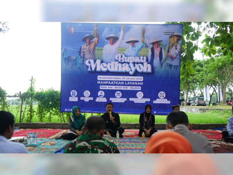 Bupati Bojonegoro Hadirkan Semangat Petani Lewat Medhayoh di Balen, Dorong Produktivitas Pertanian