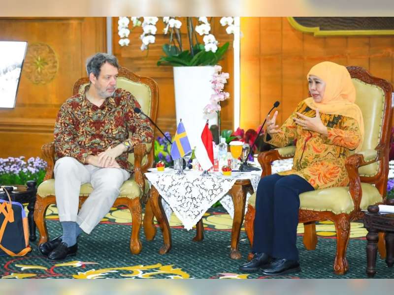 Pemprov Jatim Pererat Kerja Sama  dengan Swedia, Fokus Transportasi hingga Beasiswa Kedokteran