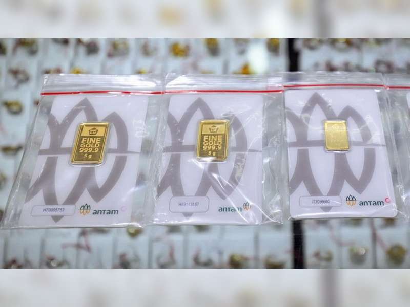 Harga Emas Antam Awal Pekan Ini Turun Tipis Rp 14.000 jadi Rp 2.940.000 per Gram