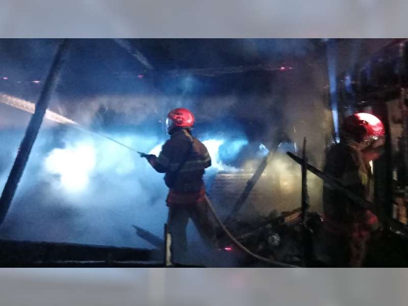 Rumah Warga Kedungadem, Bojonegoro Ludes Terbakar, Kerugian Capai Rp 150 Juta