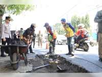 Pemkab Bojonegoro Percepat Perbaikan Jalan Jelang Mudik Lebaran 2026