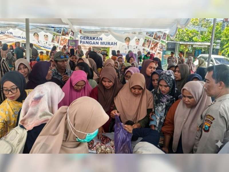 Jelang Idul Fitri Pemkab Bojonegoro Gelar GPM di Trucuk untuk Pastikan Harga Pangan Stabil
