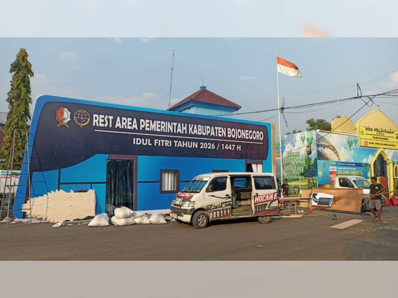 Manjakan Pemudik, Dishub Bojonegoro Siapkan Rest Area 24 Jam dengan Fasilitas Lengkap