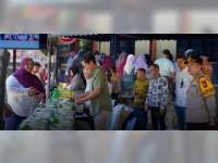 Jaga Stabilitas Harga Pangan, Polres Bojonegoro Adakan Gerakan Pangan Murah