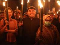 Bupati Blora Hadiri Peringatan 119 Tahun Perjungan Samin Surondiko