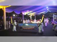 Parade Oklik dan Obor Sewu Semarakkan Akhir Ramadan di Bojonegoro