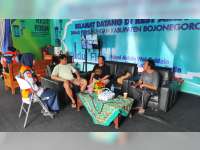 Pemudik Antusias Manfaatkan Layanan Rest Area Dishub Bojonegoro