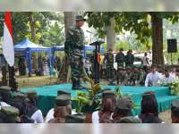 Kodim Bojonegoro Gelar Kemah Sabtu Minggu di Wisata Grogolan